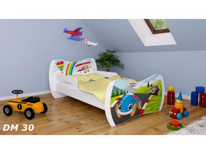 Dětská postel Dream - dopravní prostředky