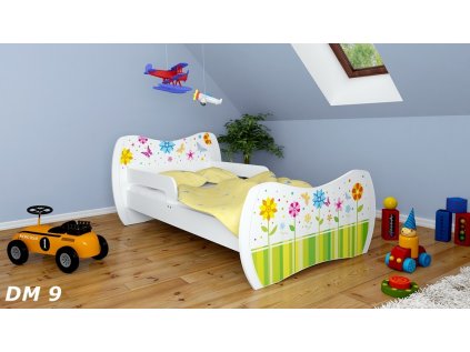 Dětská postel Dream - kytičky