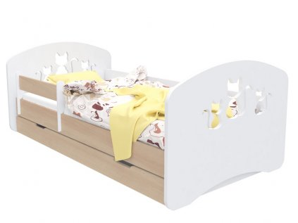 Dětská postel Happy Design - kočičky