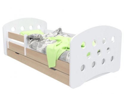 Dětská postel Happy Design - kolečka