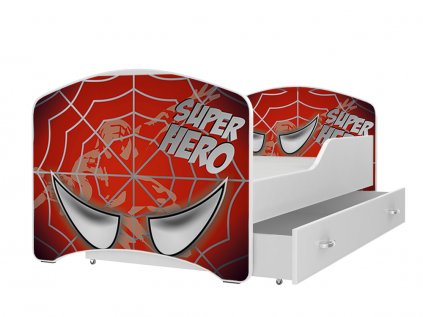 Dětská postel Jan - spiderman