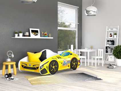 Dětská postel auto 140x70 cm - 01