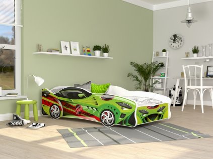 Dětská postel auto 160x80 cm 01