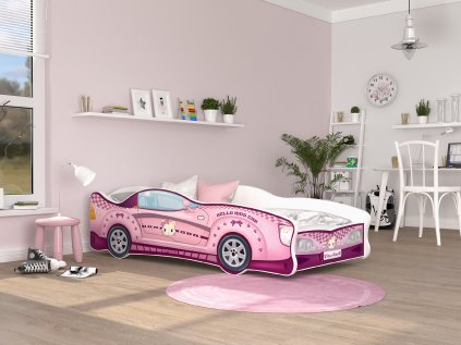 Dětská postel auto 160x80 cm 20