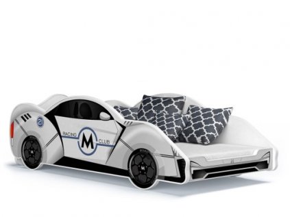 Dětská postel auto 180x90 cm s matrací 11