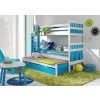 Poschoďová  postel Max - pro 3 děti