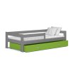 Dětská postel Sára šedá/zelená