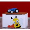 Box na hračky Happy - včelka se srdcem