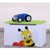 Box na hračky Happy - včelka se srdcem