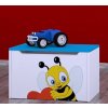 Box na hračky Happy - včelka se srdcem