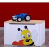 Box na hračky Happy - včelka se srdcem