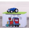 Box na hračky Happy - super lokomotiva