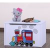 Box na hračky Happy - super lokomotiva