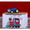 Box na hračky Happy - super lokomotiva