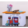 Box na hračky Happy - super lokomotiva
