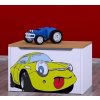 Box na hračky Happy - žluté auto