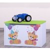 Box na hračky Happy - medvídci s balónky