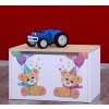 Box na hračky Happy - medvídci s balónky