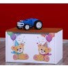 Box na hračky Happy - medvídci s balónky
