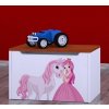 Box na hračky Happy - princezna s koníkem