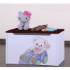 Box na hračky Happy - medvídek v autě