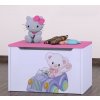 Box na hračky Happy - medvídek v autě