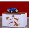 Box na hračky Happy - pejsek s kočičkou