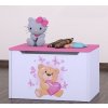 Box na hračky Happy - zamilovaný medvídek