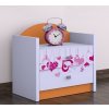 Noční stolek Happy - padající srdce