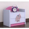 szafka nocna happy szn 01 rozowy slon z sercem 7