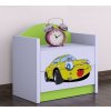 szafka nocna happy szn 01 zolty samochodzik 8