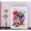Třídveřová šatní skříň SZ09 Happy - hrající lokomotiva