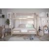 Domečková postel Leo 2v1