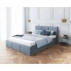 Čalouněná postel Fresia - šedá