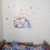 Samolepka Můj jednorožec N.1 - Jednorožec 60x80cm +text a hviezdy