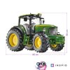 i1482 63327 wall sticker tractor lg