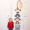 i2698 18535 grey self adhesive child growth meter for a wall lg