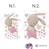 i3248 16667 kids stickers bunny sticker with a heart lg