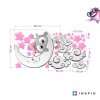 i2599 96875 childrens room sticker pink grey baby owl lg