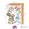 i82 69008 child growth meter 150 cm with animals lg