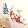 i2911 67077 wall stickers rabbits in the forest lg