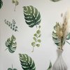 i2687 89478 wall stickers tropical leaves lg