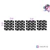 i4155 78401 triangles in black design wall stickers lg