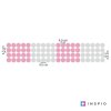 i4047 86145 wall sticker gray and pink dots lg