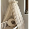 Baldachýn do postýlky - boho styl