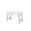 Psací stůl Lori - bílý