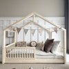 Domečková postel Housebed Alto 140x200 cm , přírodní