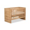 Dětská postýlka se zábranou Klups Amelia dub