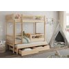 Poschoďová postel Zanzi - masiv