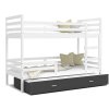 Poschoďová postel Melanie 3 MDF - pro 3 děti